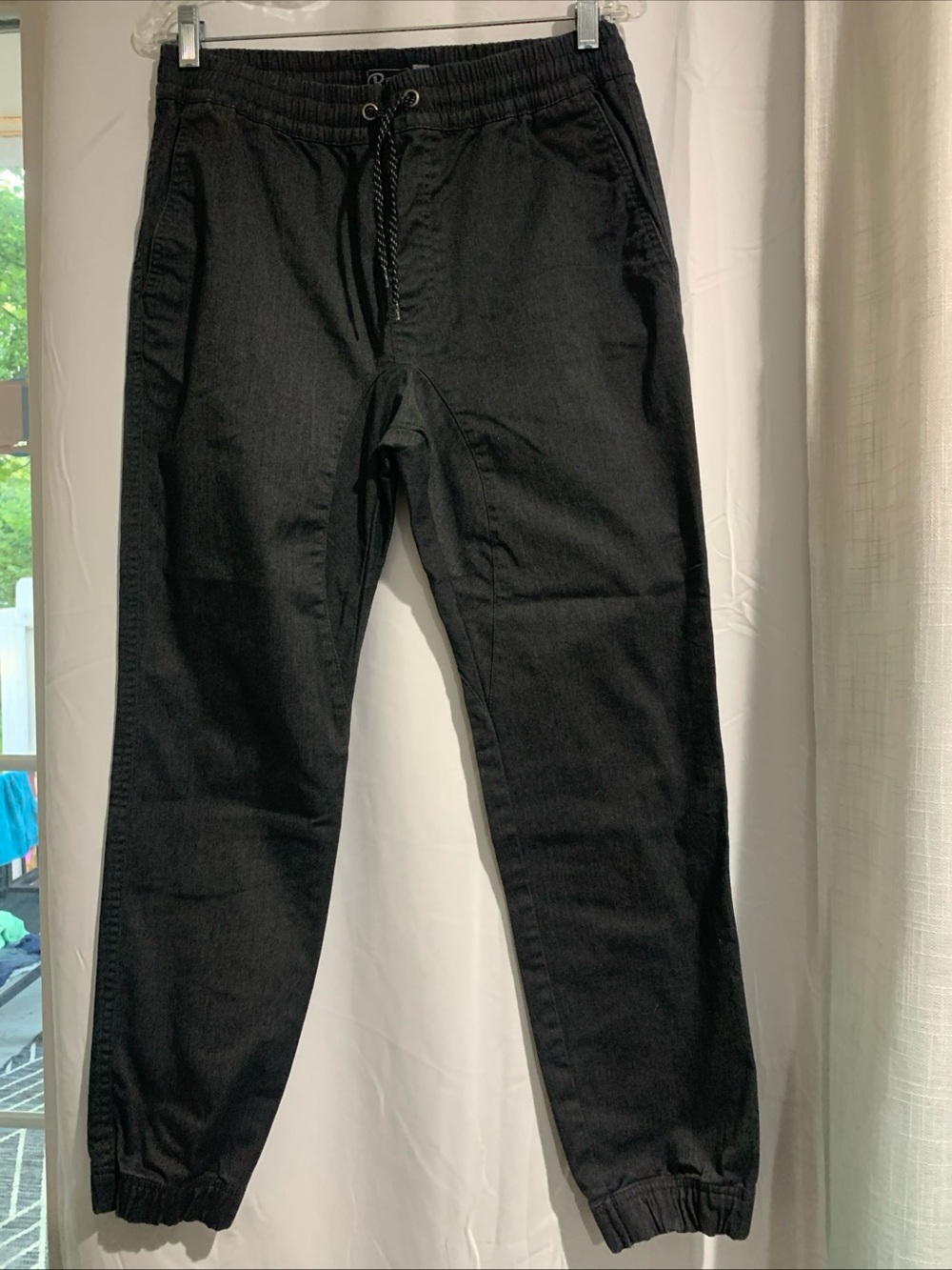 Retrofit Black Men’s Jogger Pants